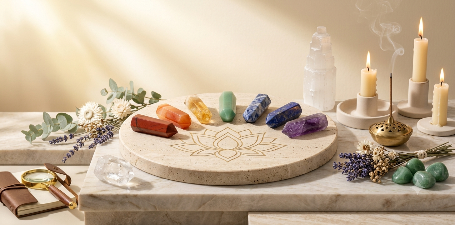A Beginner’s Guide to Chakra Healing with Crystals
