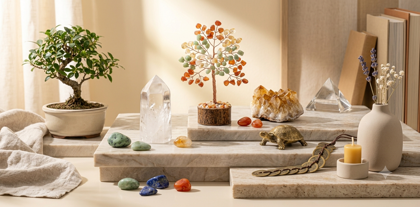Vastu & Feng Shui Crystals: Creating a Positive Living Space