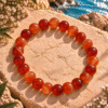 Carnelian Bracelet – Natural Carnelian Crystal for Confidence & Motivation