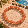 Sunstone Bracelet – Natural Sunstone Crystal for Confidence & Positivity